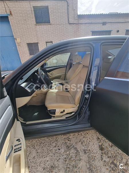 Usado BMW 520 163 CV (119 kW) 2007 Negro Berlina
