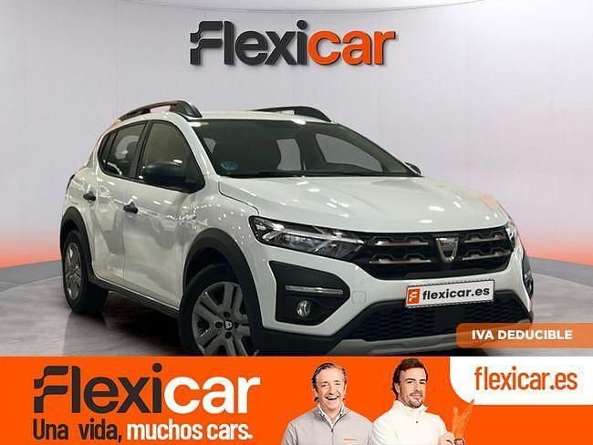 Blanco Usado 2021 Dacia Sandero Essentiel Berlina | 13.490 € (Un poco caro) - Imagen 1/4