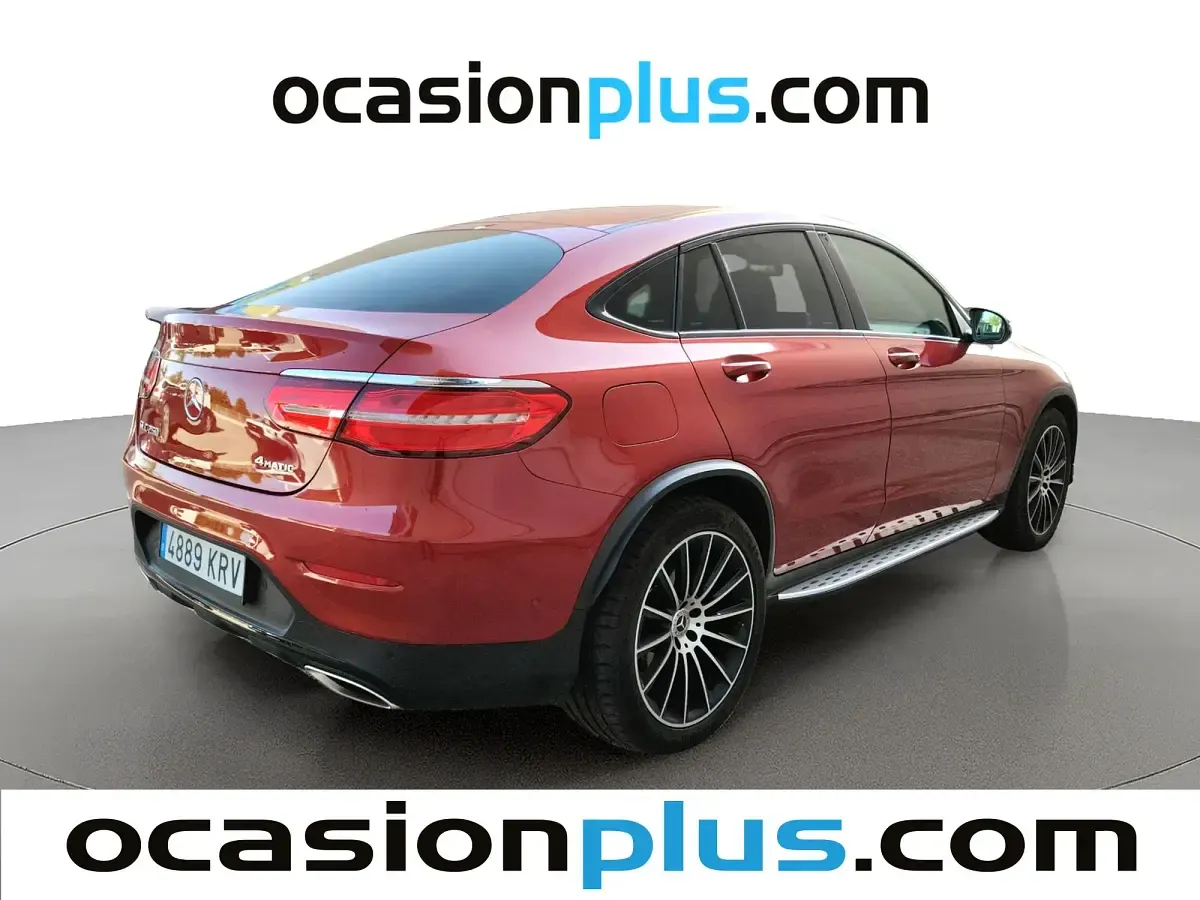 Usado Mercedes GLC250 211 CV (155 kW) 2018 Rojo SUV