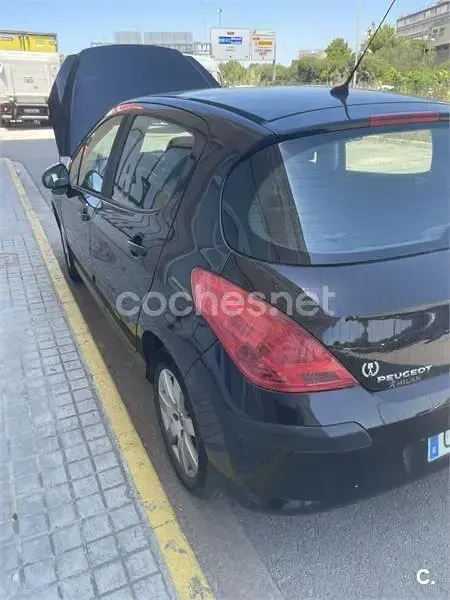 Usado Peugeot 308 Sport 120 CV (88 kW) 2007 Negro Utilitario