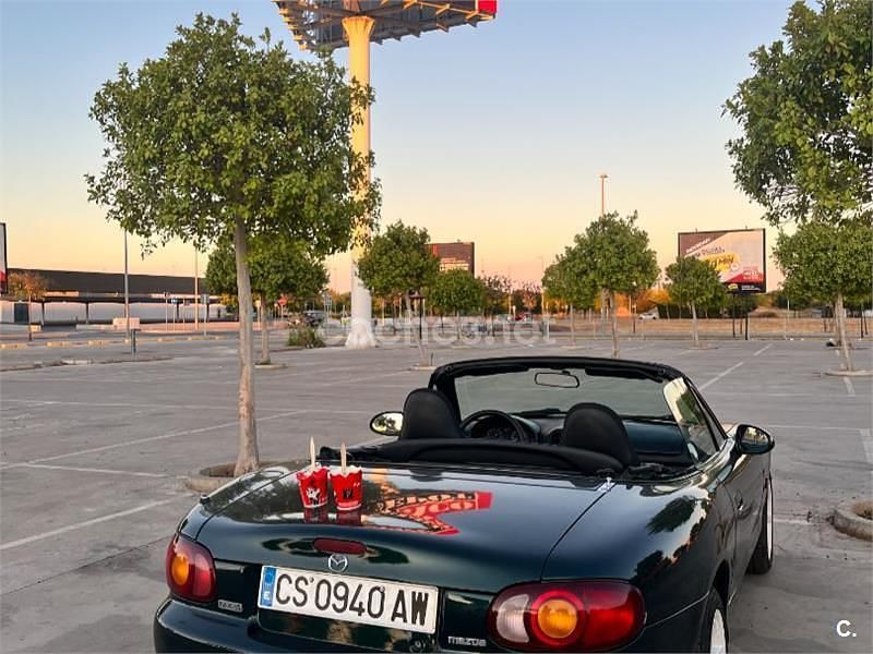 Usado Mazda MX5 Touring 110 CV (80 kW) 2000 Verde Descapotable