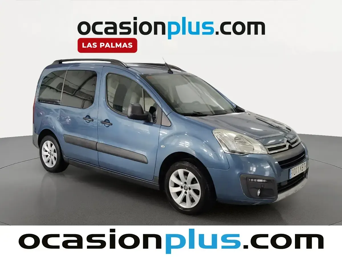 Usado Citroën Berlingo 100 CV (73 kW) 2017 Azul Monovolumen