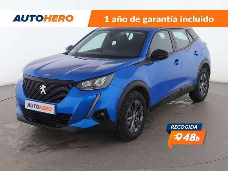 Azul Usado 2021 Peugeot 2008 Active SUV | 13.999 € (Precio justo) - Imagen 1/3