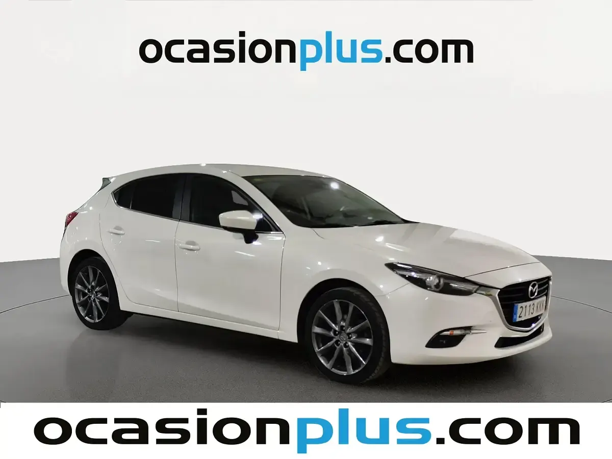 Usado Mazda 3 Edition 120 CV (88 kW) 2018 Blanco Berlina