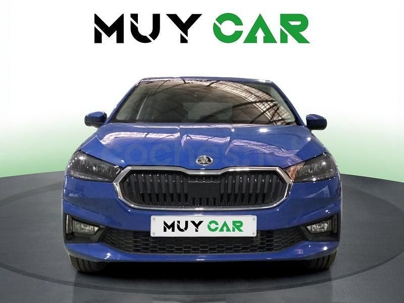 Usado Skoda Fabia Essence 80 HP (58 kW) 2024 Azul Citadino