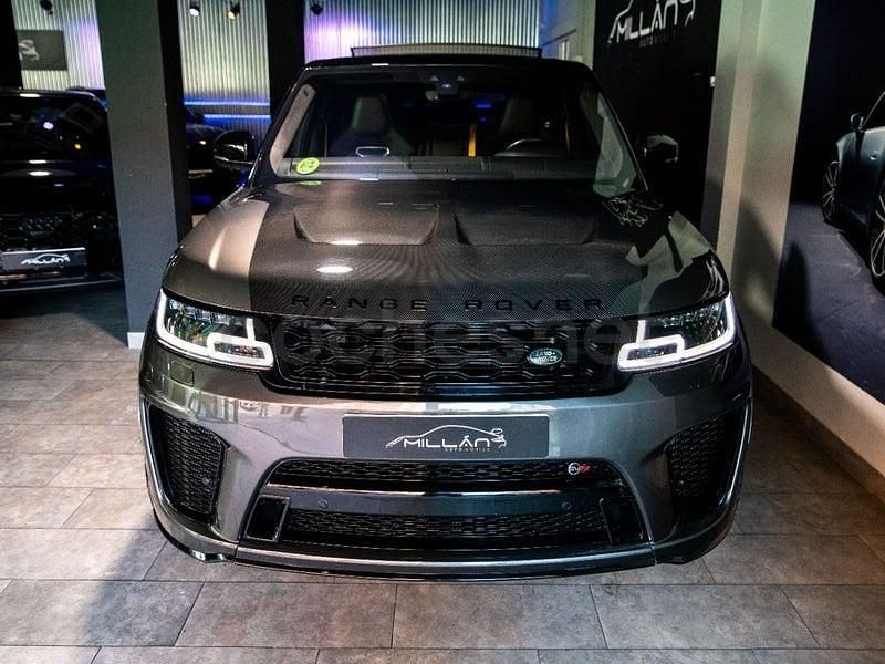 Usado Land Rover Range Rover Sport SVR 575 CV (422 kW) 2018 Gris / plata SUV