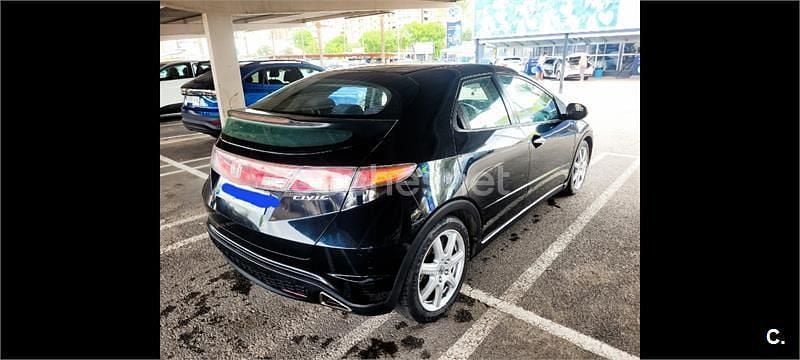 Usado Honda Civic Sport 140 CV (102 kW) 2006 Negro Berlina