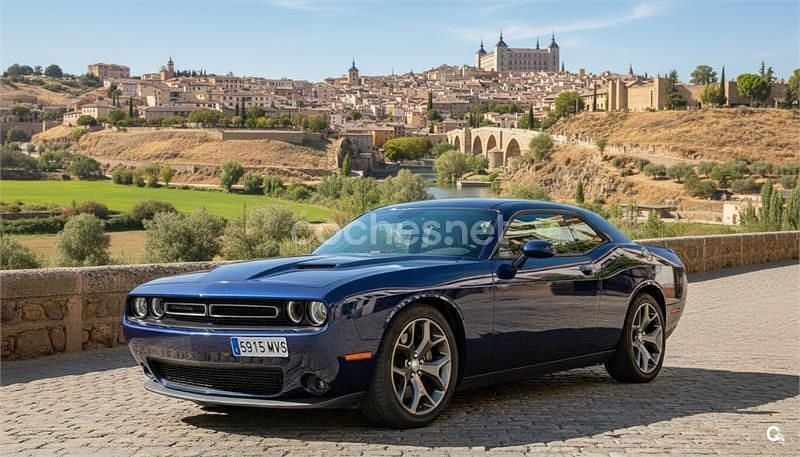 Azul Usado 2023 Dodge Challenger SXT Coupe | 28.600 € - Imagen 1/4