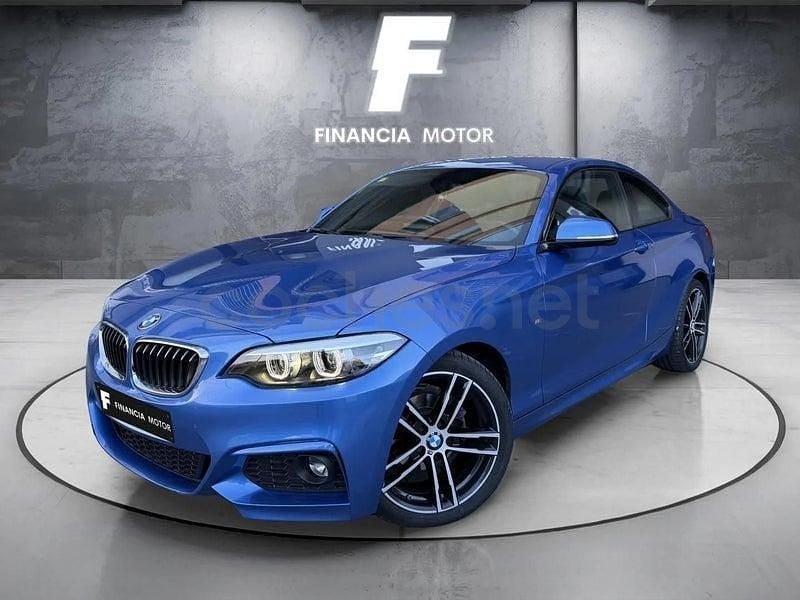 Usado BMW 218 150 CV (110 kW) 2018 Azul Coupe