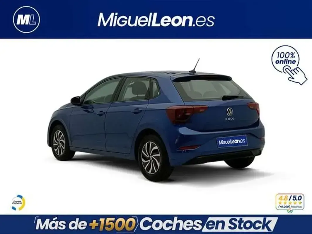 Usado VW Polo 95 CV (69 kW) 2026 Azul Utilitario