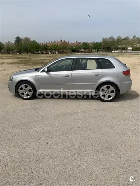 Begagnad Audi A3 Attraction 105 HK (77 kW) 2007 Grå Halvkombi