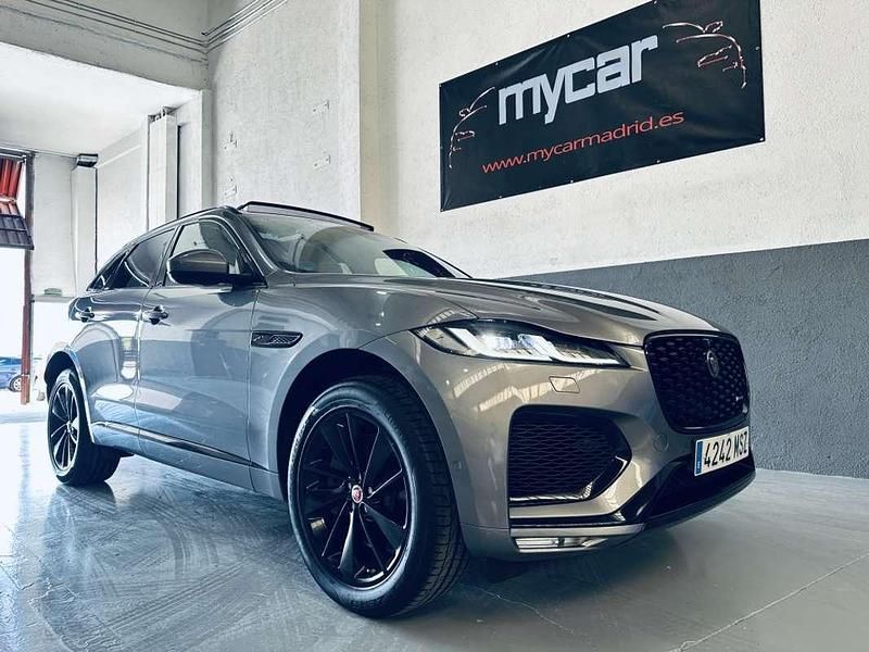 Gris / plata Usado 2021 Jaguar F-Pace R-Dynamic SUV | 44.990 € (Precio justo) - Imagen 1/4