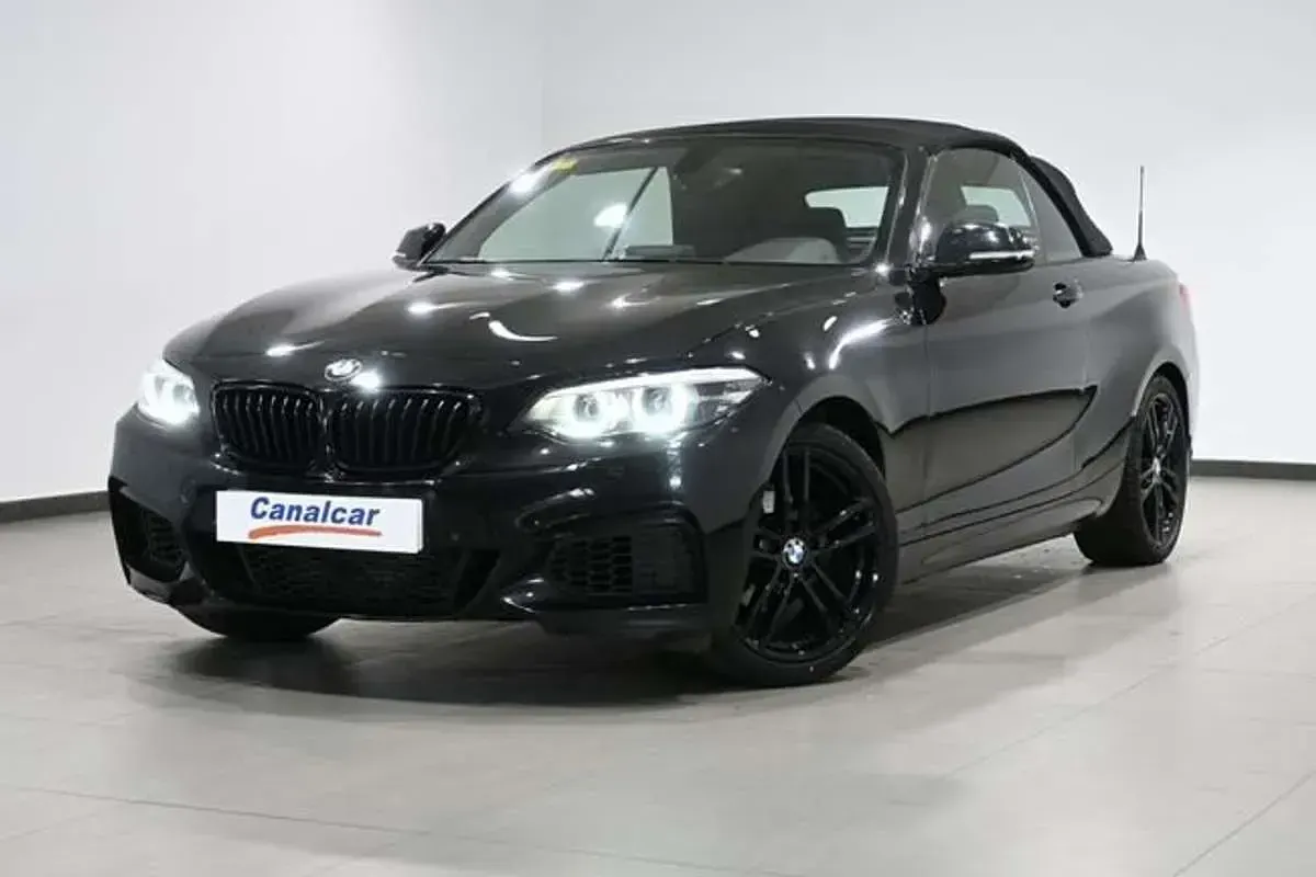 Usado BMW 218 136 CV (100 kW) 2020 Negro Descapotable