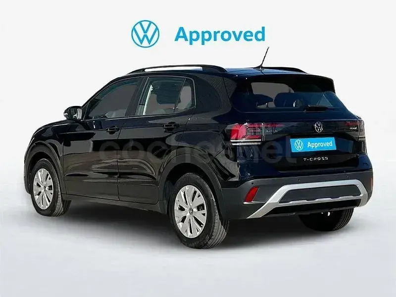 Usado VW T-Cross 95 CV (69 kW) 2024 Negro SUV