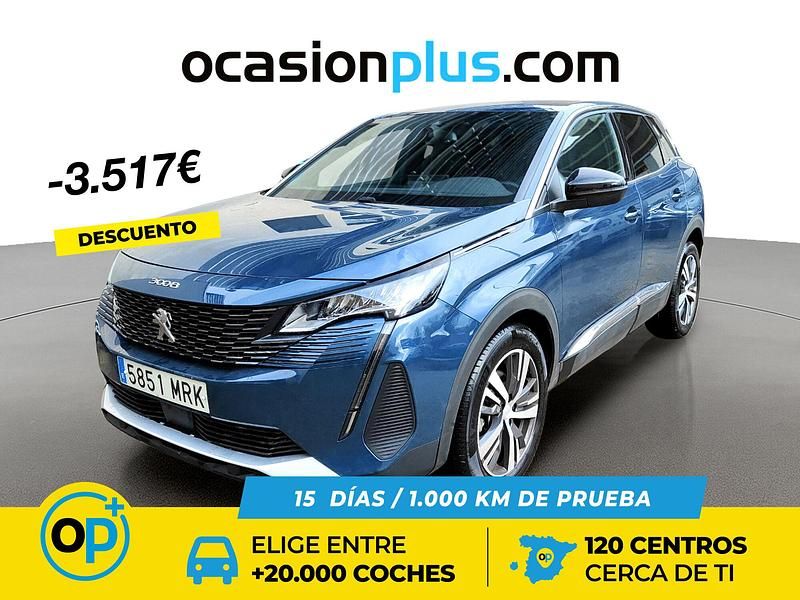 Usado Peugeot 3008 Allure 130 CV (95 kW) 2024 Azul Recogida