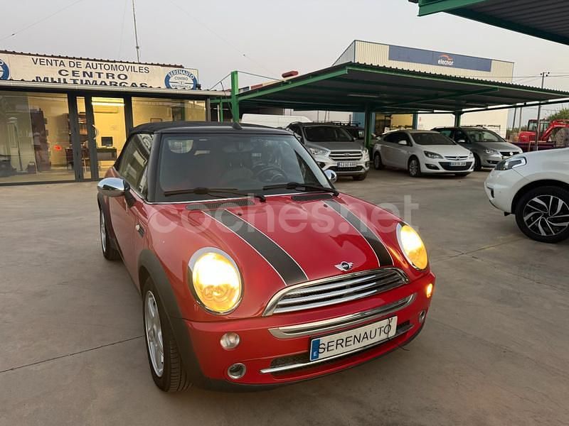 Rojo Usado 2007 Mini Cooper Cabriolet Descapotable | 7499 € (Precio justo) - Imagen 1/4