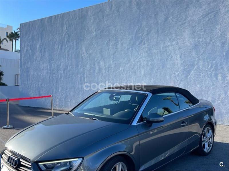 Gris / plata Usado 2016 Audi A3 Cabriolet Sport Descapotable | 18.000 € (Precio justo) - Imagen 1/4