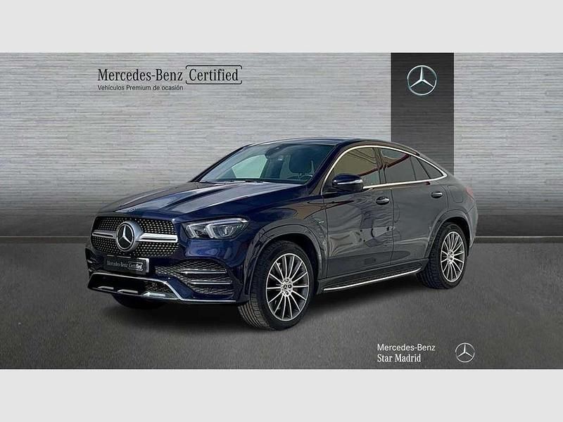 Usado Mercedes GLE350 320 CV (235 kW) 2021 Azul Coupe