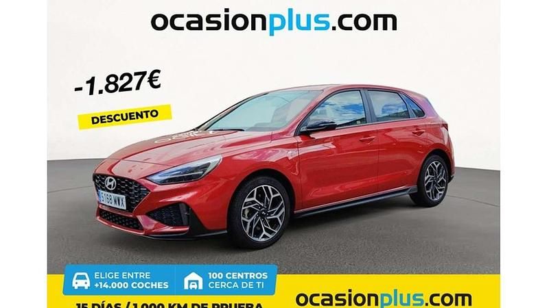 Rojo Usado 2024 Hyundai i30 N Line Utilitario | 18.182 € (Buen precio) - Imagen 1/4