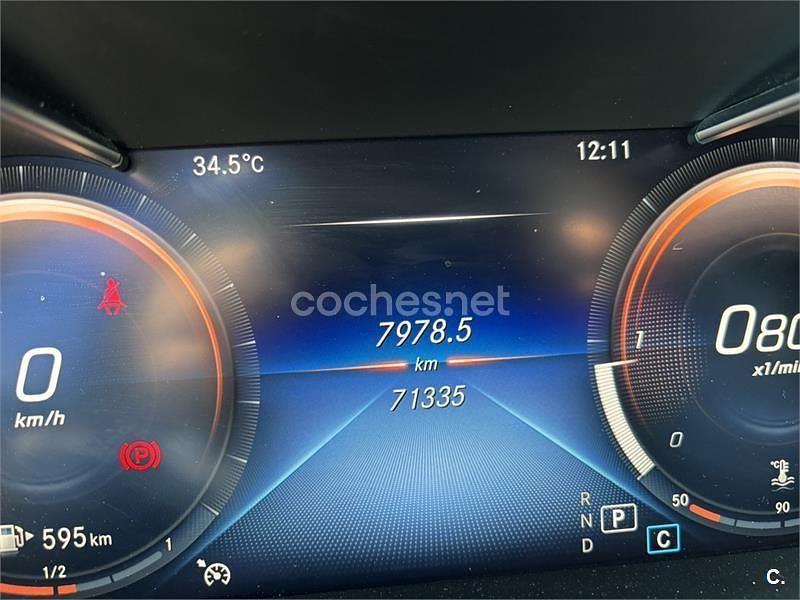 Usado Mercedes C200 160 CV (117 kW) 2020 Negro Berlina