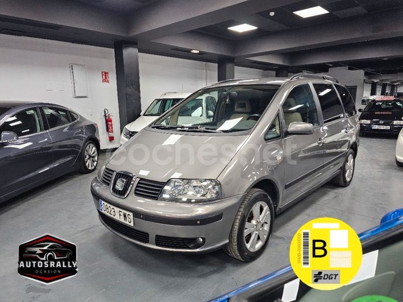 Marrón Usado 2007 Seat Alhambra Stylance Monovolumen | 8499 € (Caro) - Imagen 1/4