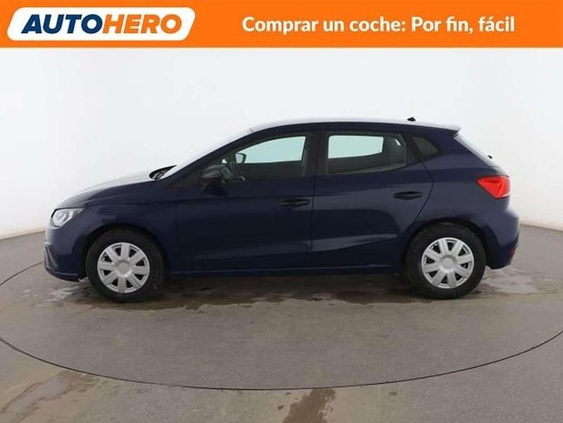 Usado Seat Ibiza Reference 80 CV (58 kW) 2018 Azul Berlina