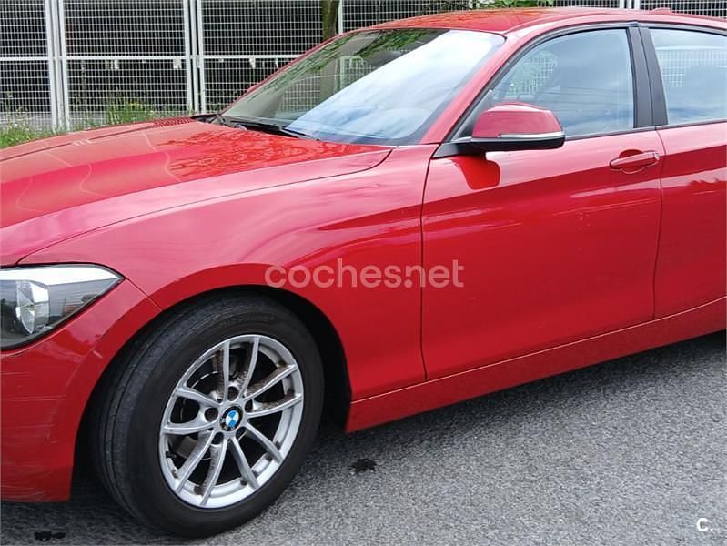 Brugt BMW 116 Efficient Dynamics 116 HK (85 kW) 2012 Rød Hatchback
