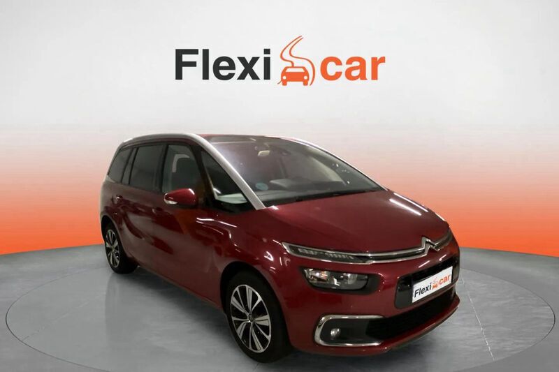 Rojo Usado 2019 Citroën C4 SpaceTourer Feel Monovolumen | 10.990 € (Super precio) - Imagen 1/4