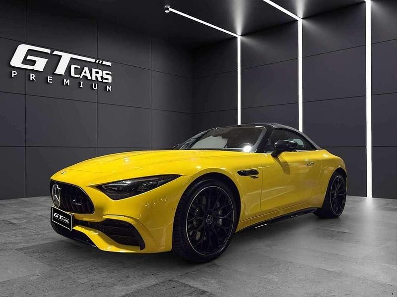 Amarillo Usado 2023 Mercedes SL43 AMG AMG Descapotable | 114.900 € - Imagen 1/4