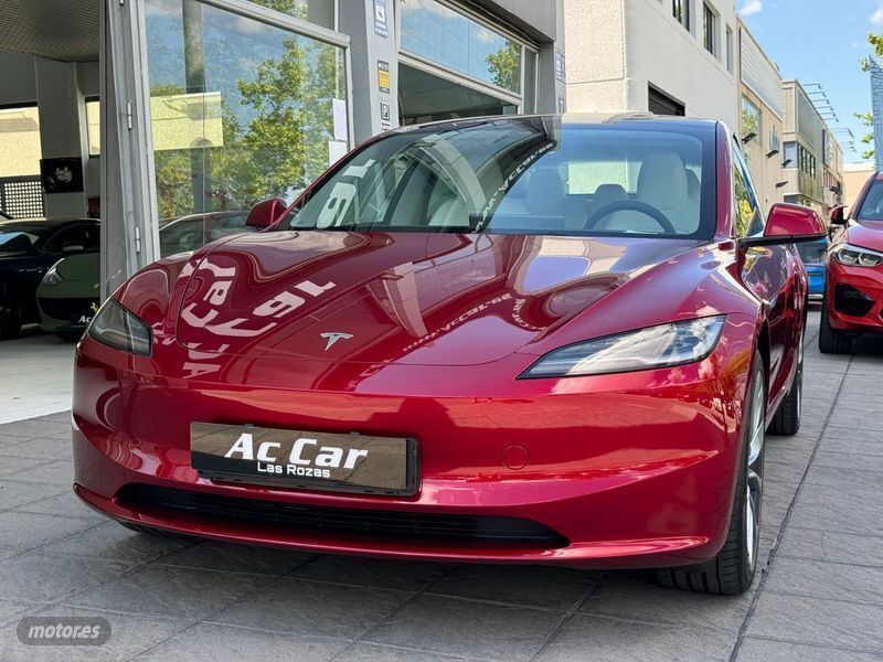 Usado Tesla Model 3 287 kW (391 CV) 2024 Rojo Berlina