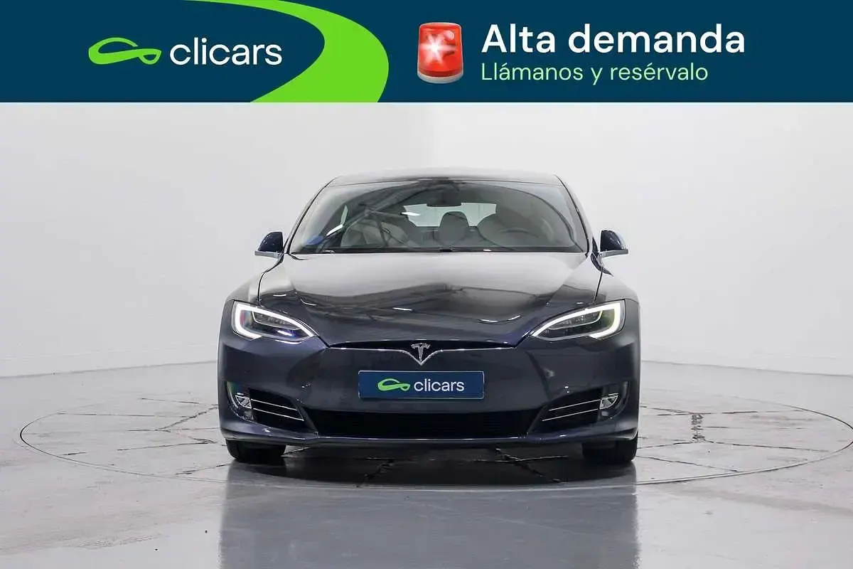 Usado Tesla Model S Long Range AWD 386 kW (525 CV) 2020 Gris Utilitario
