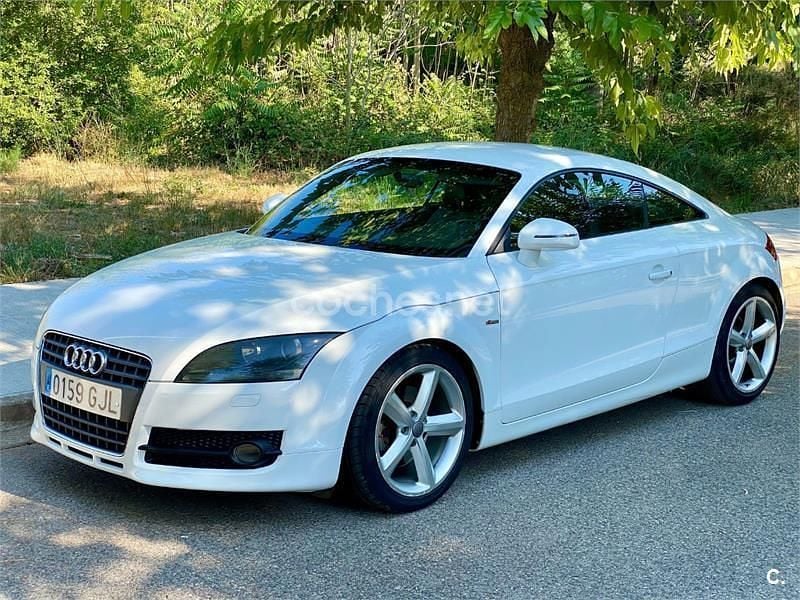 Blanco Usado 2008 Audi TT S-Line Coupe | 11.200 € (Precio justo) - Imagen 1/4