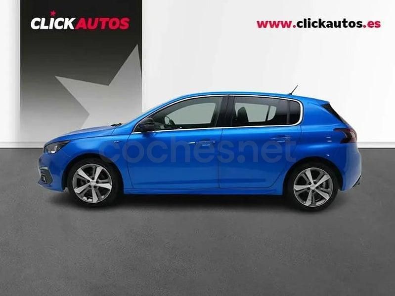 Usado Peugeot 308 GT 130 CV (95 kW) 2021 Azul Berlina