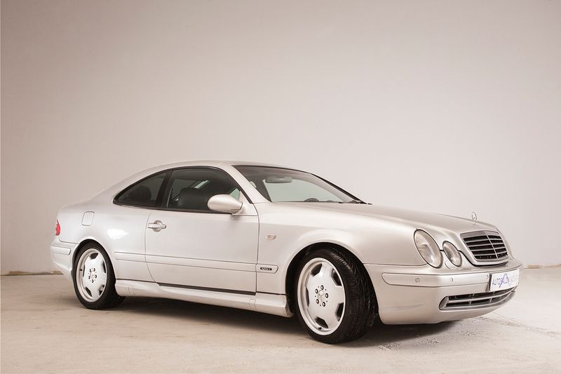 Usado Mercedes CLK55 AMG AMG 354 CV (260 kW) 1999 Plateado Coupe