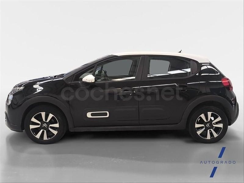 Usado Citroën C3 Feel 83 CV (61 kW) 2022 Negro Utilitario