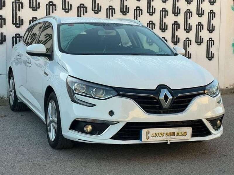 Blanco Usado 2018 Renault Mégane GrandTour Business Familiar | 8990 € (Precio justo) - Imagen 1/4