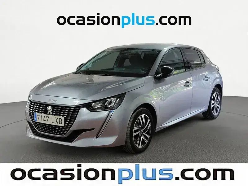 Gris Usado 2022 Peugeot 208 Allure Utilitario | 14.500 € (Precio justo) - Imagen 1/4