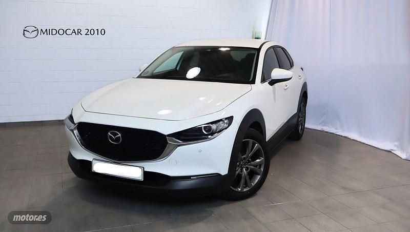 Blanco Usado 2021 Mazda CX-30 SUV | 22.500 € (Precio justo) - Imagen 1/4