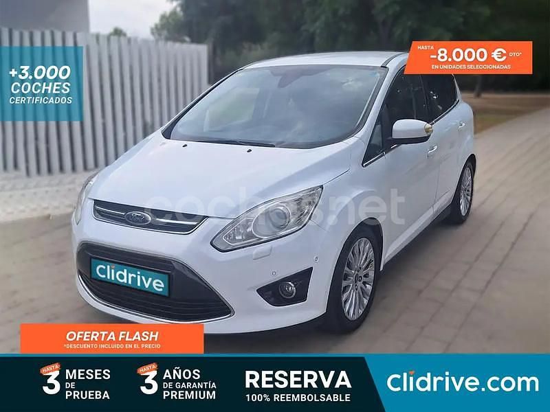 Blanco Usado 2013 Ford C-MAX Trend Monovolumen | 5390 € (Precio justo) - Imagen 1/3