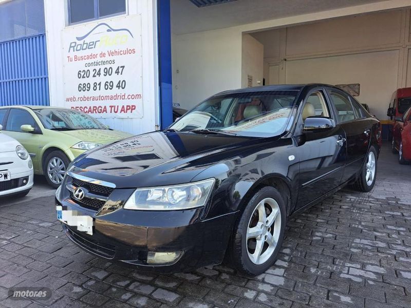 Negro Usado 2007 Hyundai Sonata Berlina | 2999 € - Imagen 1/4