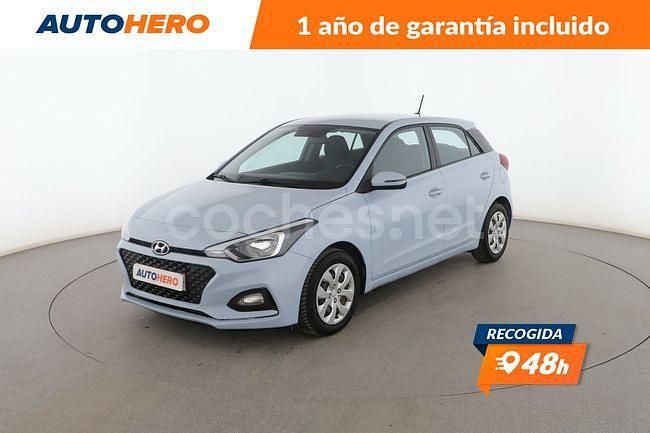 Usado Hyundai i20 75 CV (55 kW) 2019 Azul Berlina