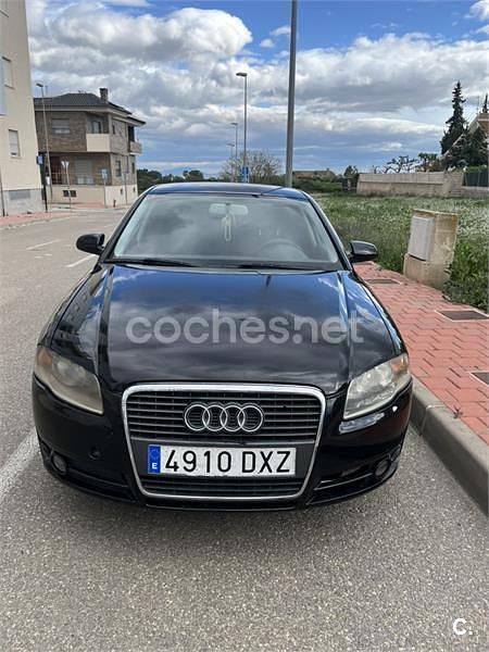 Usado Audi A4 140 CV (102 kW) 2007 Negro Berlina