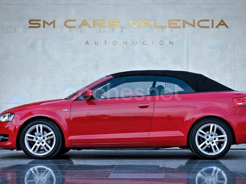 Usado Audi A3 Cabriolet Ambition 125 CV (91 kW) 2011 Rojo Descapotable