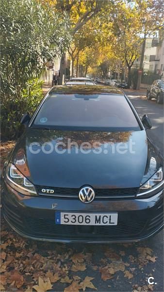 Usado VW Golf VII GTD 184 CV (135 kW) 2016 Gris / plata Berlina