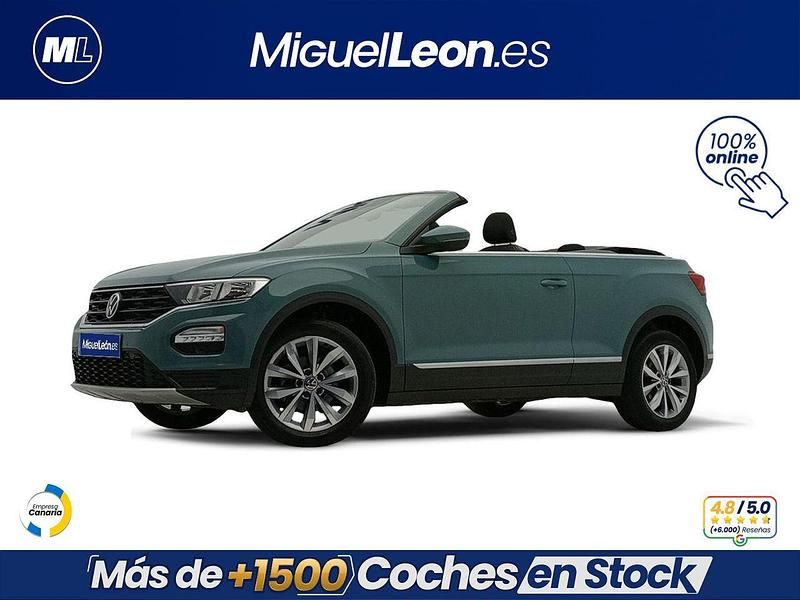 Azul Usado 2021 VW T-Roc SUV | 16.985 € (Buen precio) - Imagen 1/4