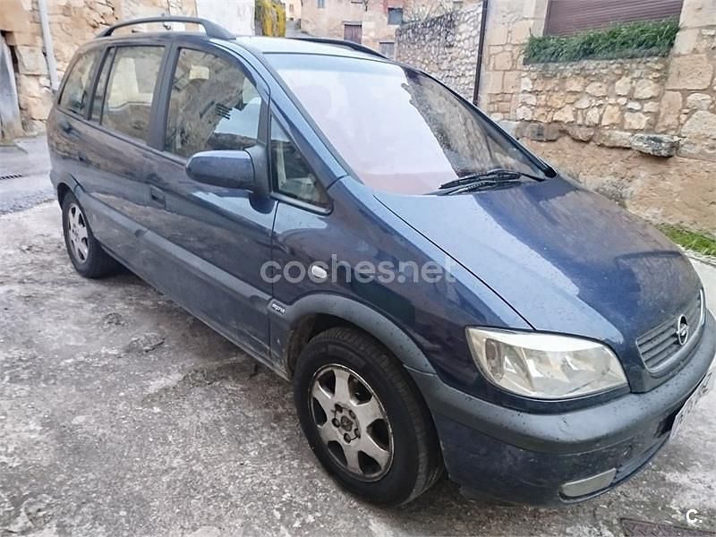 Azul Usado 2001 Opel Zafira Elegance Monovolumen | 1000 € (Super precio) - Imagen 1/4