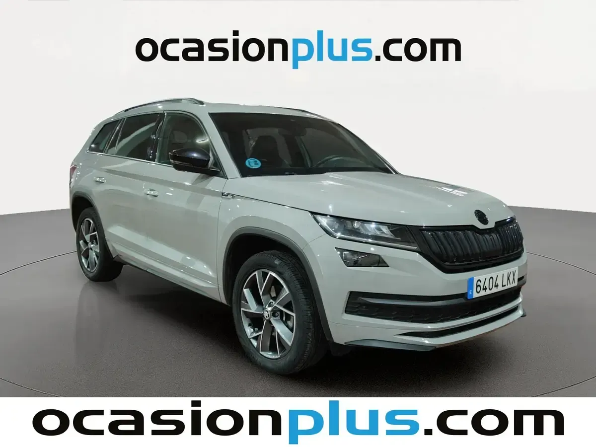 Usado Skoda Kodiaq SportLine 150 CV (110 kW) 2020 Gris SUV