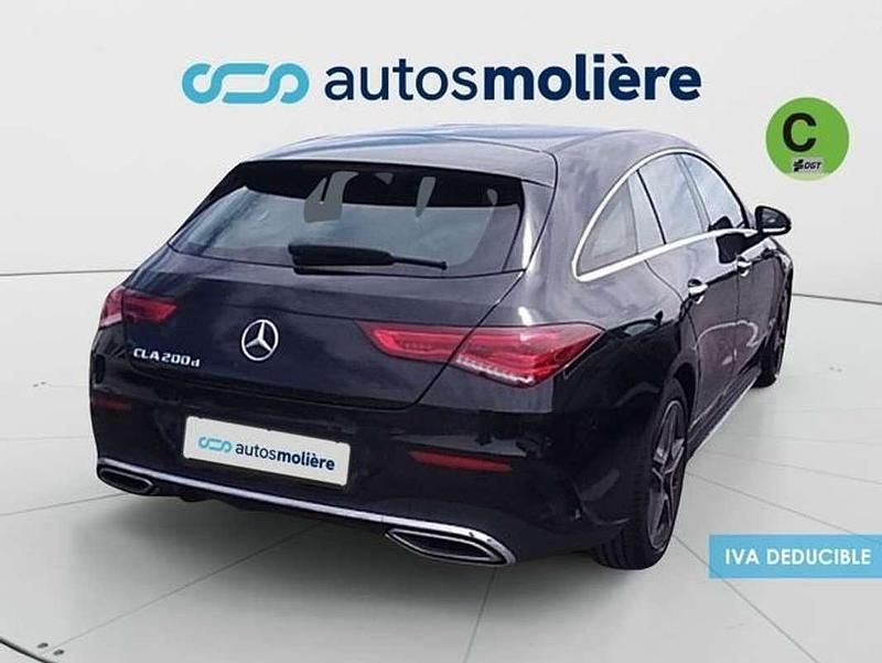 Usado Mercedes CLA200 150 CV (110 kW) 2022 Negro Coupe