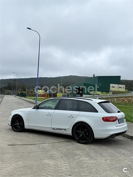 Usado Audi A4 S-Line 245 CV (180 kW) 2012 Blanco Familiar