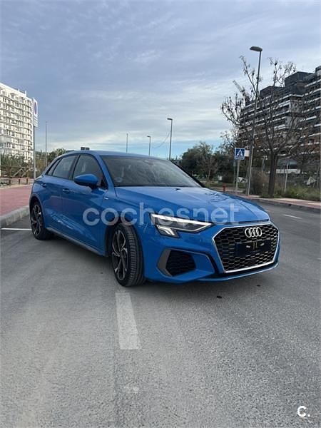 Usado Audi A3 Advanced Plus 204 CV (150 kW) 2022 Azul Berlina